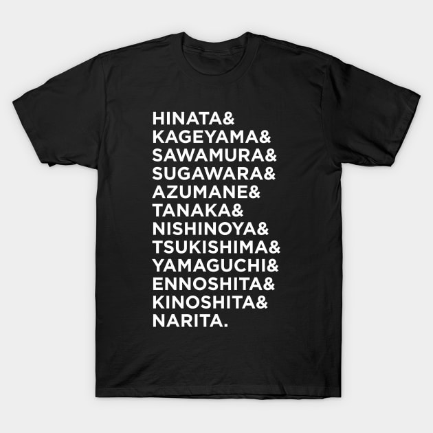 Haikyuu!! T-Shirt by Konixa